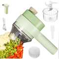 4 in 1 Portable Electric Vegetable Cutter Set. 