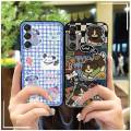 Cartoon Cute Phone Case For Samsung Galaxy A26 5G TPU Animals Graffiti Fashion Design Full wrap Protective Anti-dust. 