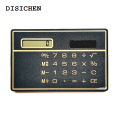 DISICHEN Profesional Mini Solar Powered Calculator 8 Digit Basic Standard Calculator, 8.5x5.3cm. 