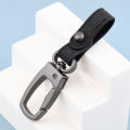 Fashion Handmade Keychain Genuine Leather Keyring DIY Car Keychain Key Holder Keys Organizer Charm Keychain Accessories. 