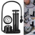 Portable Leg Pump with Pressure Gauge for Bike and Balls. 