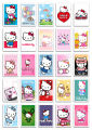 25pcs Hello Kitty Anime Lomocard 9cm x 6cm Postcard for Fan Gift Collection. 