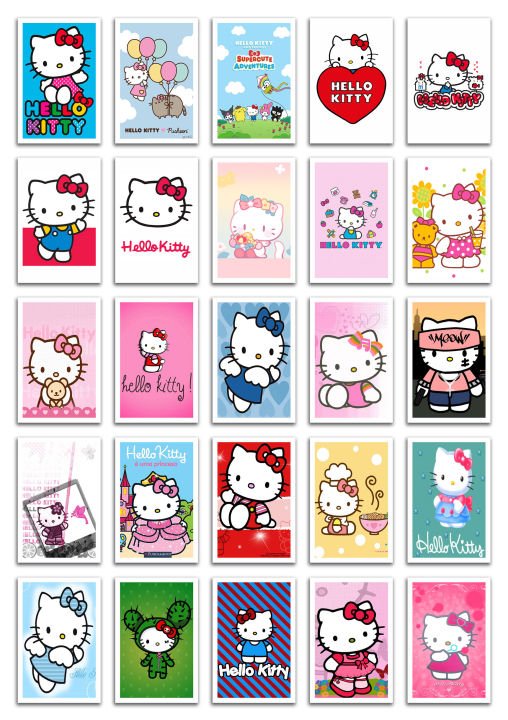 25pcs%20Hello%20Kitty%20Anime%20Lomocard%209cm%20x%206cm%20Postcard%20for%20Fan%20Gift%20Collection%20-%20Image%203
