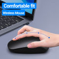 Wireless Mouse Battery Powered Silent Wide Compatibility 2.4Ghz Computer Mouse for Windows. 