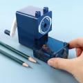 Cartoon Automatically Enters Lead Hand Crank Pencil Sharpener Sketching Writing Pencil Sharpener Drawing Pencil Sharping Tools School Supplies. 