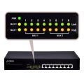 Prolink 8-Port Gigabit Poe Ethernet Switch (10/100/1000Mbps Gigabit Poe Switch - PSG801P. 