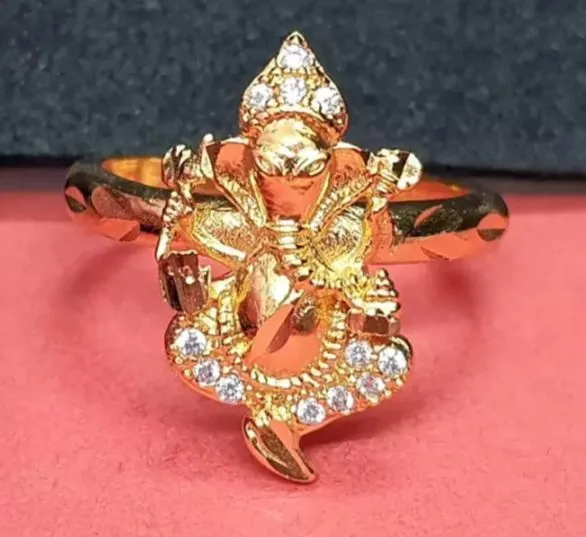 Gold%20Plated%20Ganesh%20Design%20Ring%20For%20Women%20-%20Image%203