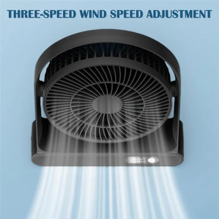 JAERBEE%20Desktop%20USB%20Small%20Fan,%20Office%20Fan,%20Mini%20Portable%20Rechargeable%20Digital%20Display%20Fan,Pink%20-%20Image%2010