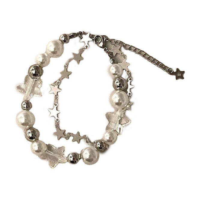 Star%20Bracelet%20Girl%20Pentagram%20Pearl%20Beaded%20Bangle%20For%20Women%20Vintage%20Bracelet%20MNP%20-%20Image%206
