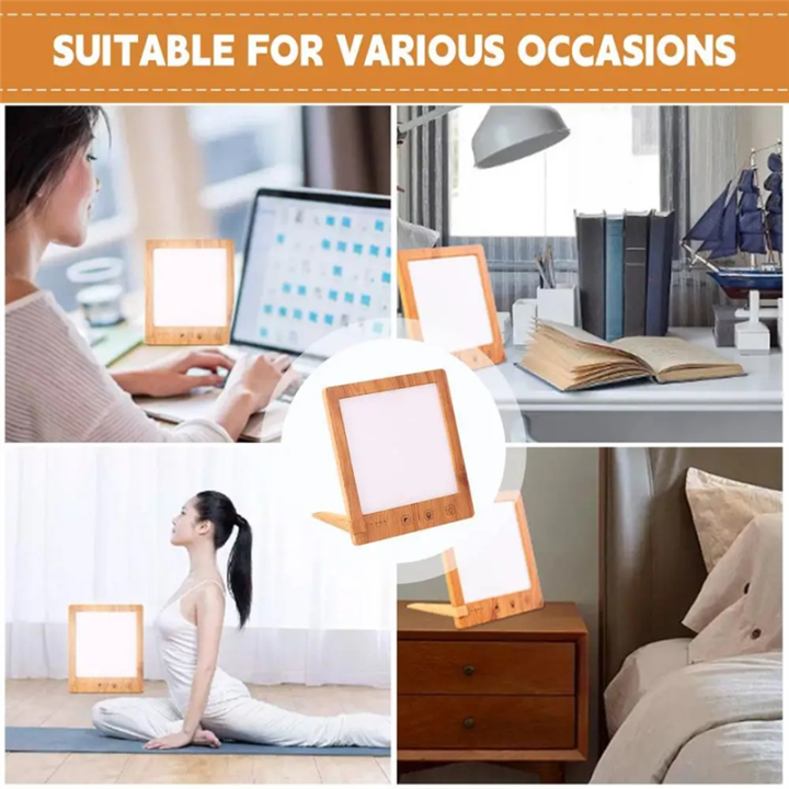 JAERBEE%20Fluorescent%20Desk%20Lamp%2010000%20Lux%20Bedside%20Light%20Lamp%20UV-Free%20LED%20Simulated%20Sunlight%20Touch%20Control%20with%20Support%20Stand%20-%20Image%204