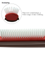 Sutuiying 9-Rows 4 Color Detangling Hair Brush Denman Detangler Hairbrush 【2025 Version】 Scalp Massager Straight Curly Wet Hair Comb Salon Hairdressing. 
