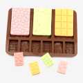 9 IN 1 Bar Mold Candy Mould Pralines Caramels Kitchen Gadgets Chocolate Molds Fondant Cake Decoration Tools. 