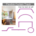 5 Metre Bendable Ceiling Curtain Rail Replacement Accessories Flexible Ceiling Curtain Rail, Curtain Rail, Accessories, Curved Curtain Rail. 