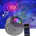 LED Starry Projector Night Light for Room Kids Party Decor,Gray. 