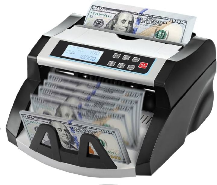 Money Counter With Uv/Mg Bill Detection Cash Counting Machine