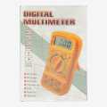 Yellow Colored Digital Multimeter. 