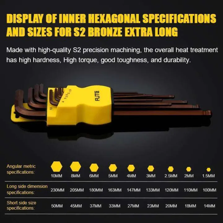 L%20Wrench%20Kit%20Allen%20Screw%209PCS%20Long%20Arm%20Hex%20Key%20Set%201.5mm%20To%2010mm%20Hexagon%20Spanner%20Hand%20Tools%20For%20Bicycle%20Repair%20-%20Image%202