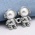 2Pcs Astronaut Shaped Tighten Waistband Adjustable Jean Button Waist Clip Buckle Pants Buckle Extender Jeans Button Attacher Pin Maoxiu. 