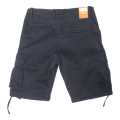 Navy Blue Cotton Half Pant For Men. 