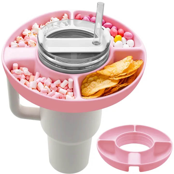 1%20Piece%20Snack%20Bowl%20for%2040Oz%20Cup%20with%20Handle%20Reusable%20Snack%20Tray%20Pink%20Silica%20Gel%20for%20Snack%20Tray%20-%20Image%206