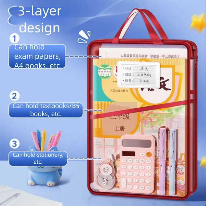 Portable%20Multi%20Layer%20Mesh%20Document%20Bag%20Simple%20Design%20Transparent%20Study%20Material%20Storage%20Bag%20Large%20Capacity%20File%20Organizer%20for%20Student%20Use%20-%20Image%203