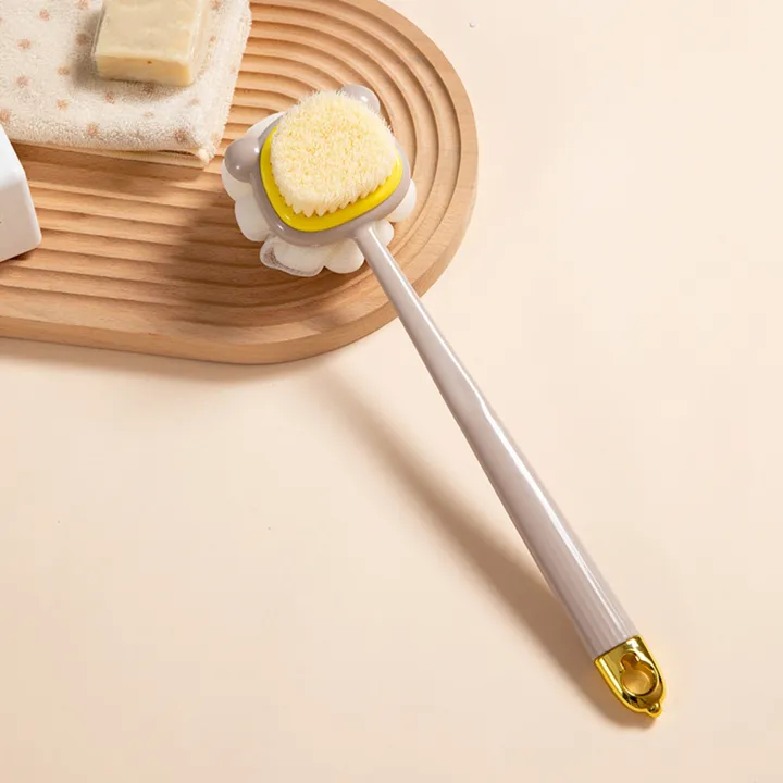 Penasfe%20Hanging%20Shower%20Brush%20Long%20Handle%20Exfoliating%20Back%20Scrubber%20with%20Anti-slip%20Design%20Double-sided%20Bath%20Brush%20for%20Shower%20for%20Clean%20for%20Easy%20-%20Image%205