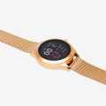 Smart Watch With Golden Strap For Women-KW10 Pro. 