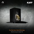 KAFF Chimney | LIZ DHC 60 | Dry Heat Auto Clean Technology | Black Tempered Curved Glass | Heavy Duty Baffle Filter | Touch Control with Digital Display. 