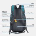 weikani Outdoor Cycle Hiking Backpack Water Resistant Travel Backpack 20L Mountaineering Backpack. 