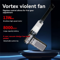 Dust Blower 130000RPM Rechargeable Turbo Fan Powerful Strong Mini Jet Fan Violent Fan for Cleaning Tool. 