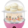 Double Layer Plastic Electric Egg Boiler And Poacher (Multicolour) 14Eggs Boiler pot/By Base. 