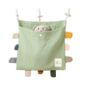 Baby Bed Side Organiser Cotton Bed Storage Bag F. 