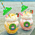 500ml PET Container Kimchi Jar Water Bottle Milk Tea Drinking Cup Portable Bottle Kitchen Water Bottle Home CF8. 