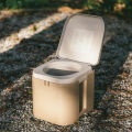 Naturehike Camping Mobile Toilet With Cover Outdoor Portable Removable Inside Barrel Trash Box Travel Urinal WC Toilet Seat. 
