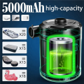 fasdaga 2X Electric Air Pump Portable Wireless Air Pump Inflatable Mattress Pump Inflator&Deflator Pool Pump for Camping Boats. 