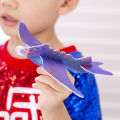 Pack 20 Gift Bag Kids, Game Airplane Flying Bird Hand DIY Kids Baby Throwing Glider Foam, Outdoor Toys Birthday Party, Pinata Filling,. 