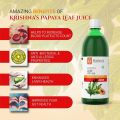 Papaya Leaf Juice 500ml Pack of 3pc. 