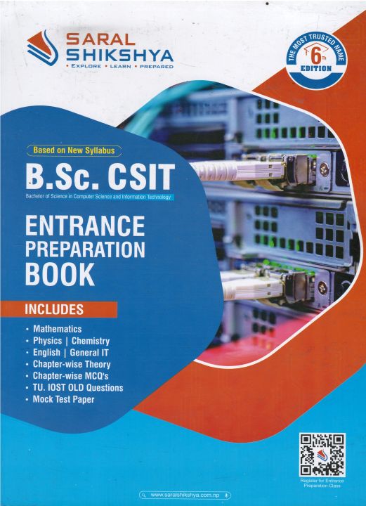 Entrance Preparation Book Sixth Edition For B Sc. CSIT Saral