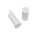 Plastic Recessed Wired Door And Window Magnetic Contact Sensor. 