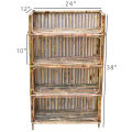Bamboo Shoe Rack (4 step). 