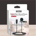 Lavalier Microphone USB C Professional Lapel Clip-on Mic  Android Type-C Device. 