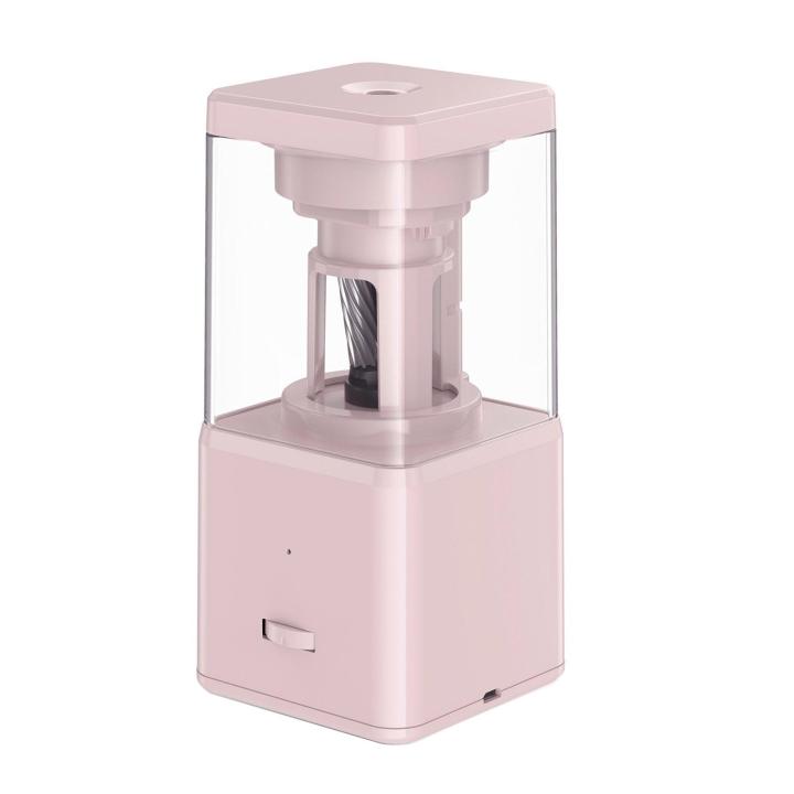 Certiou Motorized Pencil Sharpener Usb Rechargeable Electric Pencil Sharpener with Auto-stop 3 Settings Compatible with Colored for Students
