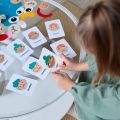 Quality Social Emotional Learning Montessori Facial Expression Game Parent-child Interaction Preschool Learning Emotional Change Toys Felt Educational Toys Kids. 