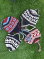 Woolen Topi Hat for Men, Hand Knitted Topi Handmade in Nepal,  Woolen Hat for Men, Ear Flaps Hat. 