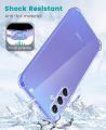 Back Case for Samsung Galaxy A55 5G Crystal Soft Clear | Shockproof Design | Transparent Soft Phone Back Cover. 