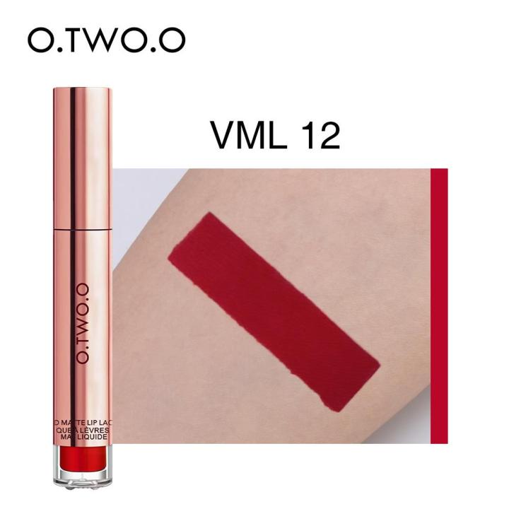 O.Two.O%20Velvet%20Matte%20Laquer%20Lipstick%204Ml%20Shade%20Vml%2012%20-%20Image%203