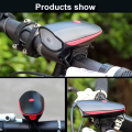USB Rechargable Ultra Bright Bike Light Set With Horn | Rechargeable Bike Light For Safety Night Riding ( Multicolor). 