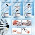 Portable Dryer Cosmetic Brush Cleaner Brushes Set Silicone Makeup Brush Cleaner Deep Cleaning Automatic Clean Cleaning Tool. 