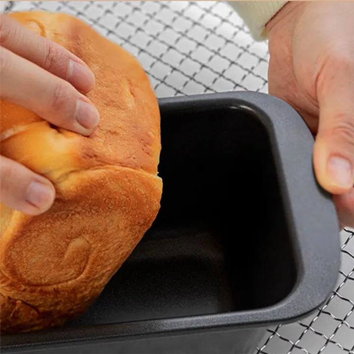 1Pc%20Loaf%20Pan%20Rectangle%20Toast%20Bread%20Mold%20Cake%20Mold%20Carbon%20Steel%20Loaf%20Pastry%20Baking%20Bakeware%20DIY%20Non%20Stick%20Pan%20Baking%20Durable%20Easy%20to%20Use%20Black%20-%20Image%204