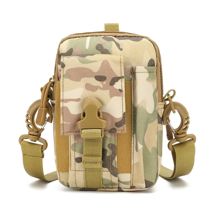 Men'S Belt Bag Outdoor Waist Phone Pouch Nylon Waterproof Molle Hunting Accessories